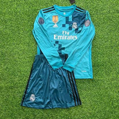 Gareth Bale 11- Real Madrid 2017 /2018 Kids Kit Jersey Soccer Shirt KinderTrikot