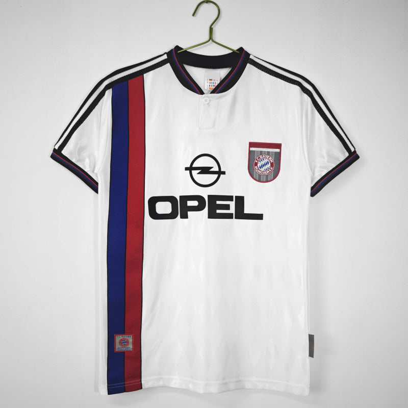 Bayern München 96/97 Saison Auswärts-Retro-Trikot Trikot-Fußballtrikot 