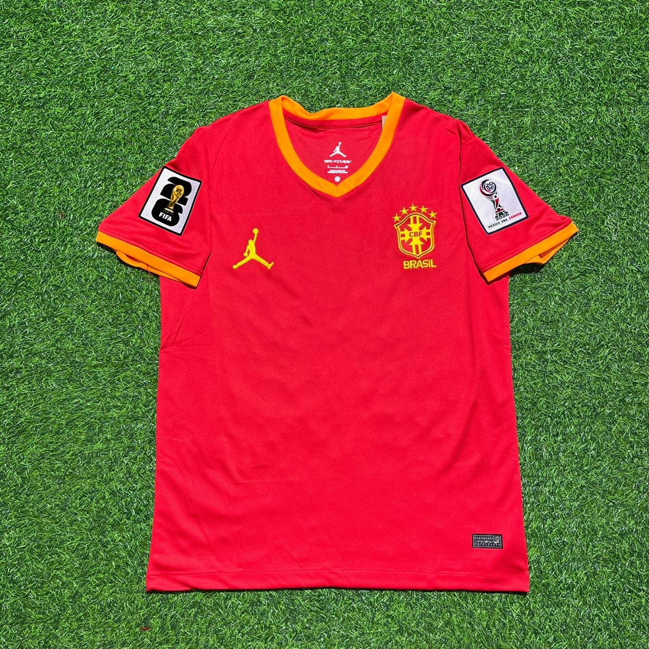 Brazil 2026 World Cup Red Jersey Trikot