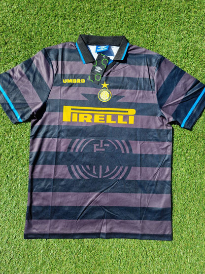 Ronaldo Nazario Inter 1997 1998 Retro Football Jersey