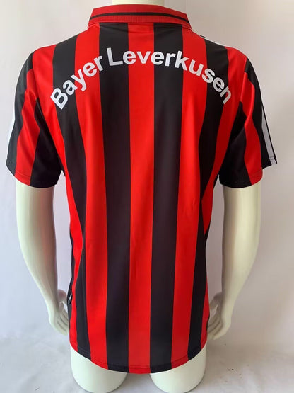 Bayer Leverkusen 2000/01 Saison Heim Retro Trikot