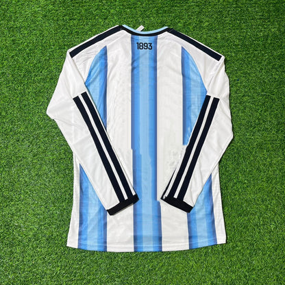 Argentina 2026 World Cup Long Sleeve Football Jersey Kit