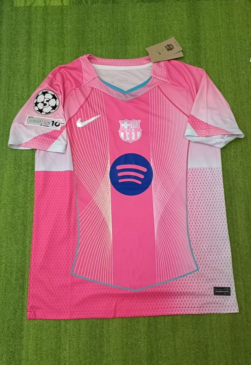 Lamine Yamal Barcelona Home CL New Season 2026 Jersey Trikot Maillot Soccer Shirt