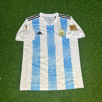 Paulo Dybala #21 Argentina 2018 World Cup Home Retro Jersey