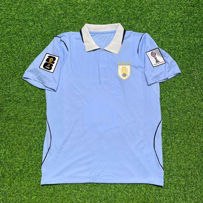 Ronald Araújo #4 Uruguay 2026 World Cup Home Sky Blue Jersey
