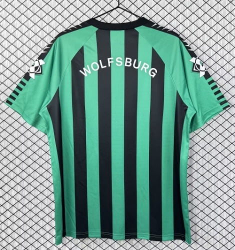 VfL Wolfsburg 94/95 Auswärtstrikot Retro Schwarz/Grün