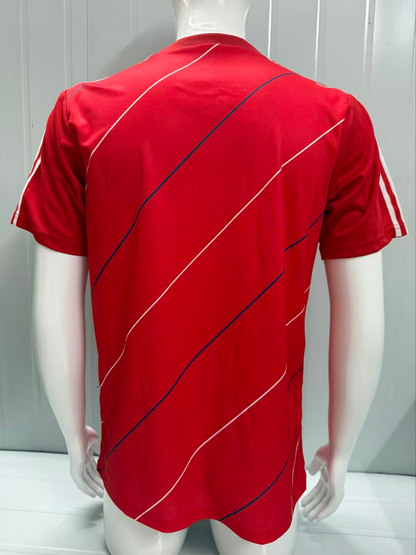 Bayer 04 Leverkusen 1987-88 Home Trikot Rot