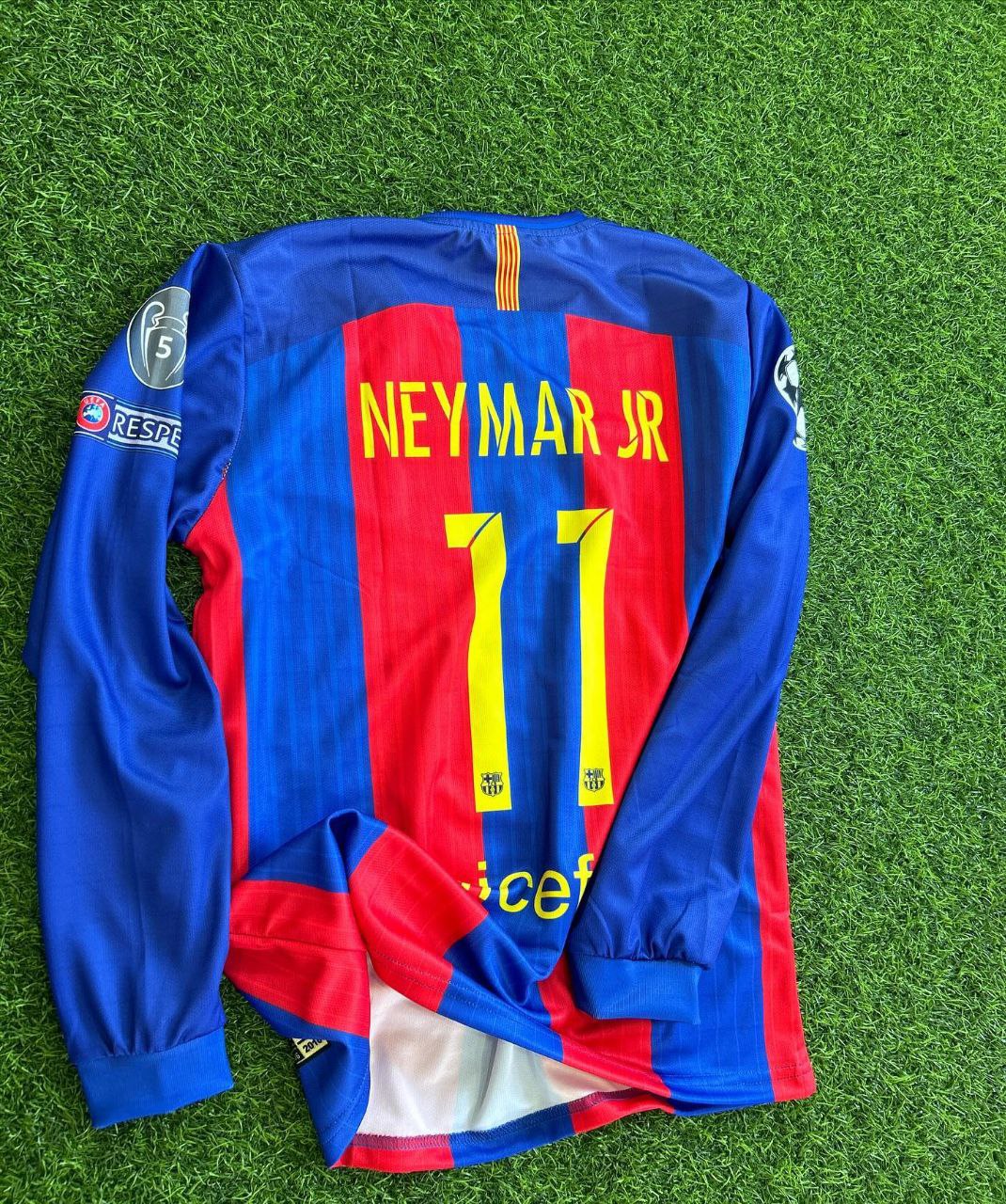 Neymar Junior Barcelona Retro Jersey