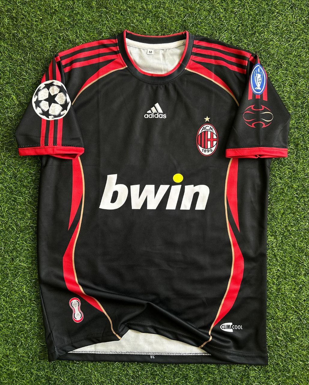 Gennaro Gattuso AC Milan Black Retro Jersey
