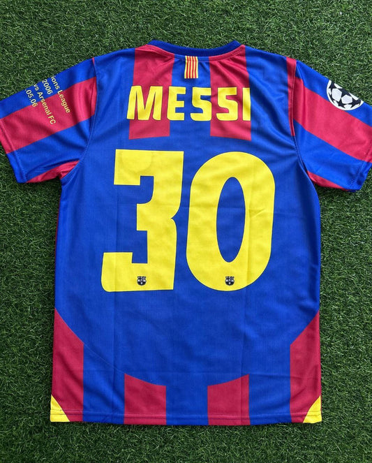 Lionel Messi Barcelona Retro Jersey