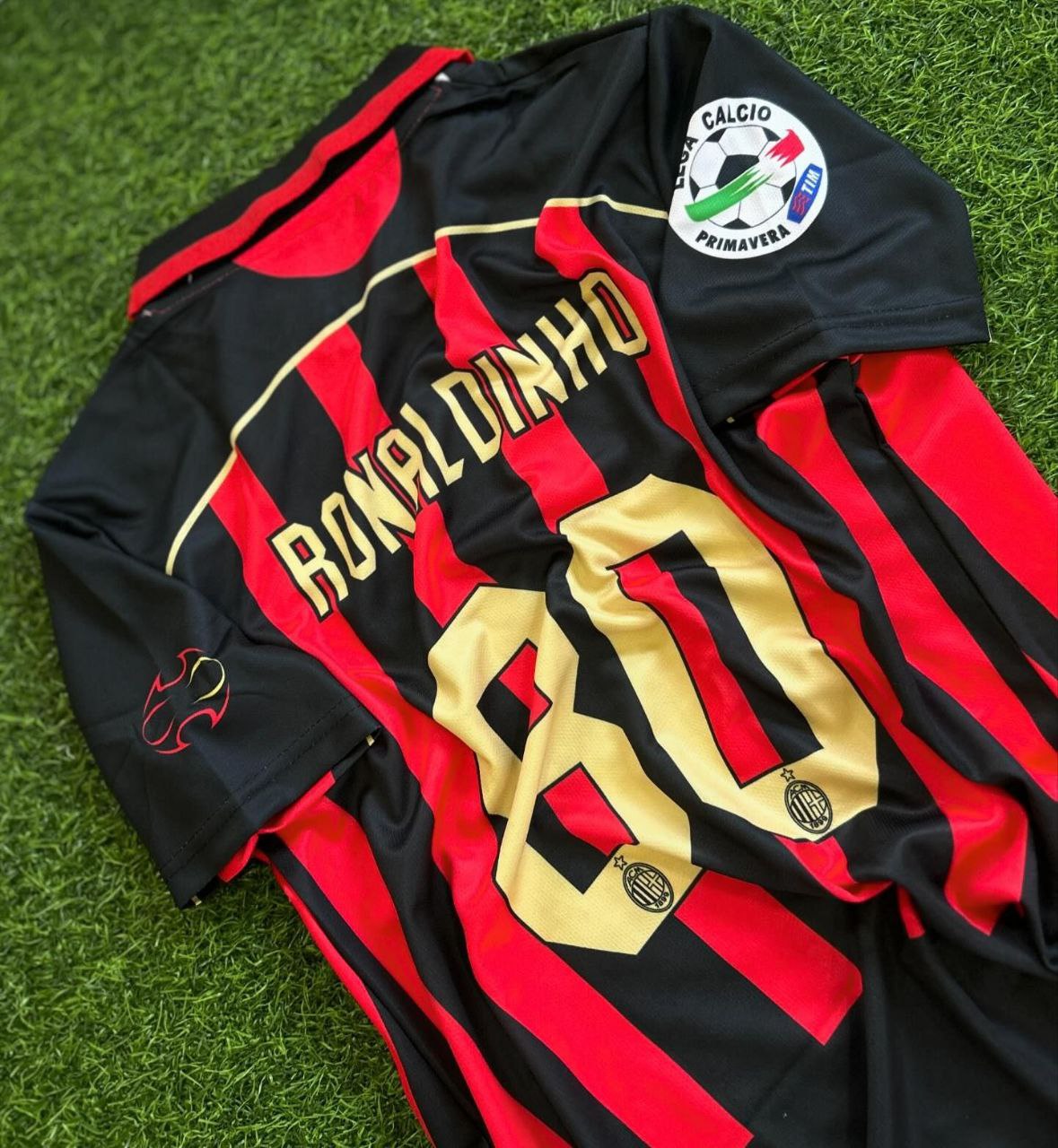 Ronaldinho AC Mailand Retro-Trikot