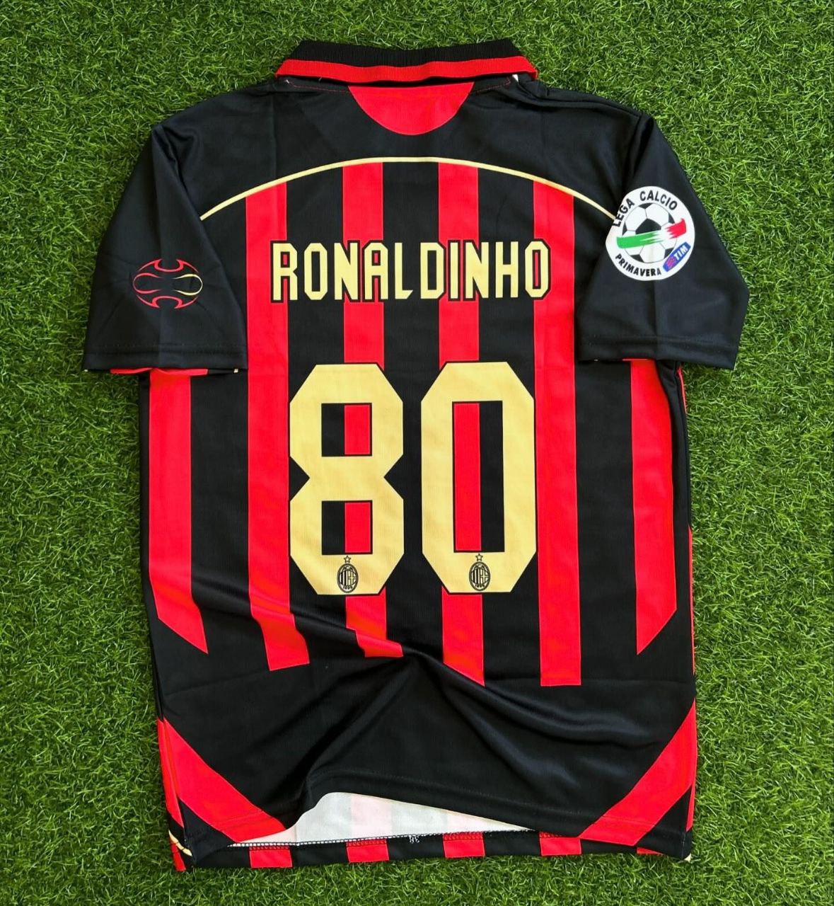 Ronaldinho AC Mailand Retro-Trikot