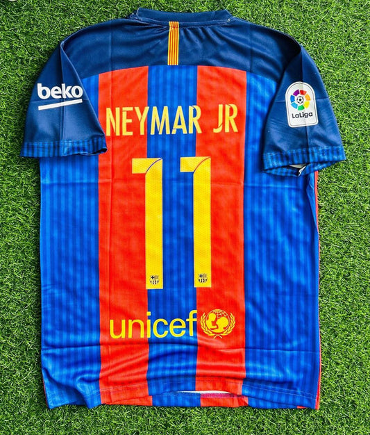 Neymar Jr Barcelona Retro Forması