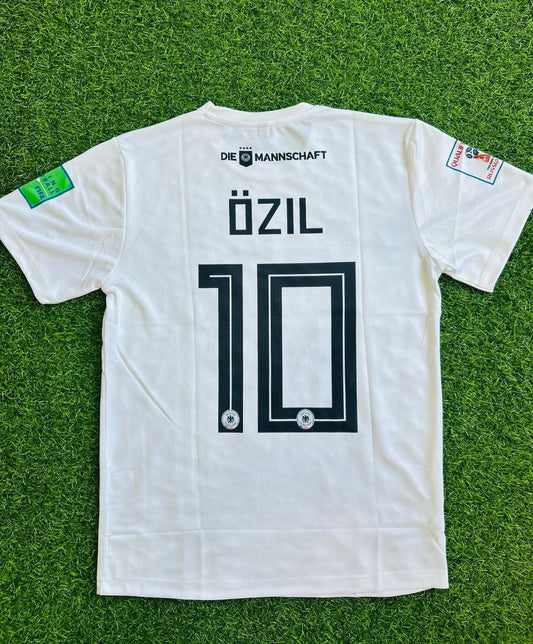 Mesut Ozil Germany 2018 World Cup Retro Jersey