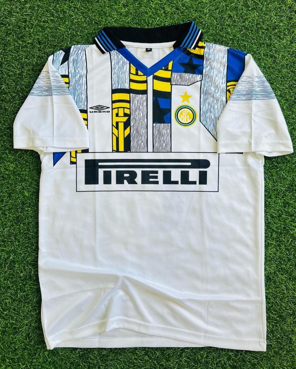 Roberto Carlos 1995–96 Inter FC – Weißes Retro-Trikot