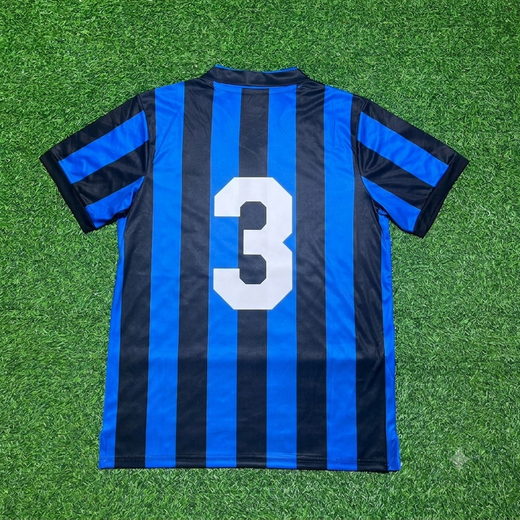 Andreas Brehme Inter 1988/1990 Retro Home Football Jersey