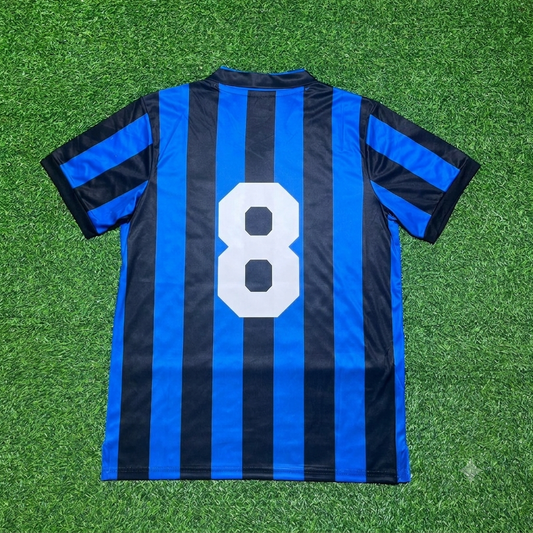 Hansi Müller Inter Commemorative Retro Home Football Jersey