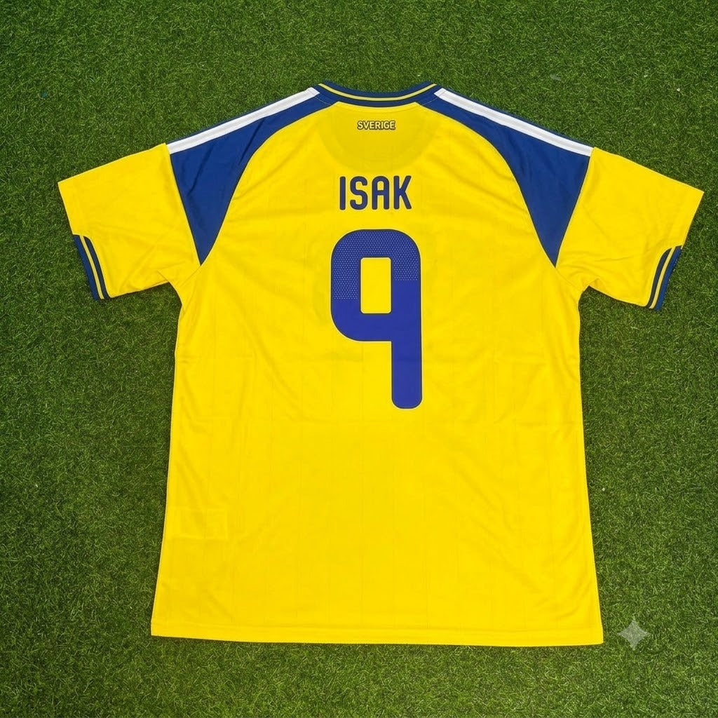 Alexander Isak Sweden 2026 World Cup New Season Football Jersey
