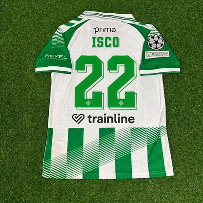 Isco #22 Real Betis 2027 Home New Season Green White Football Jersey Trikot Maillot