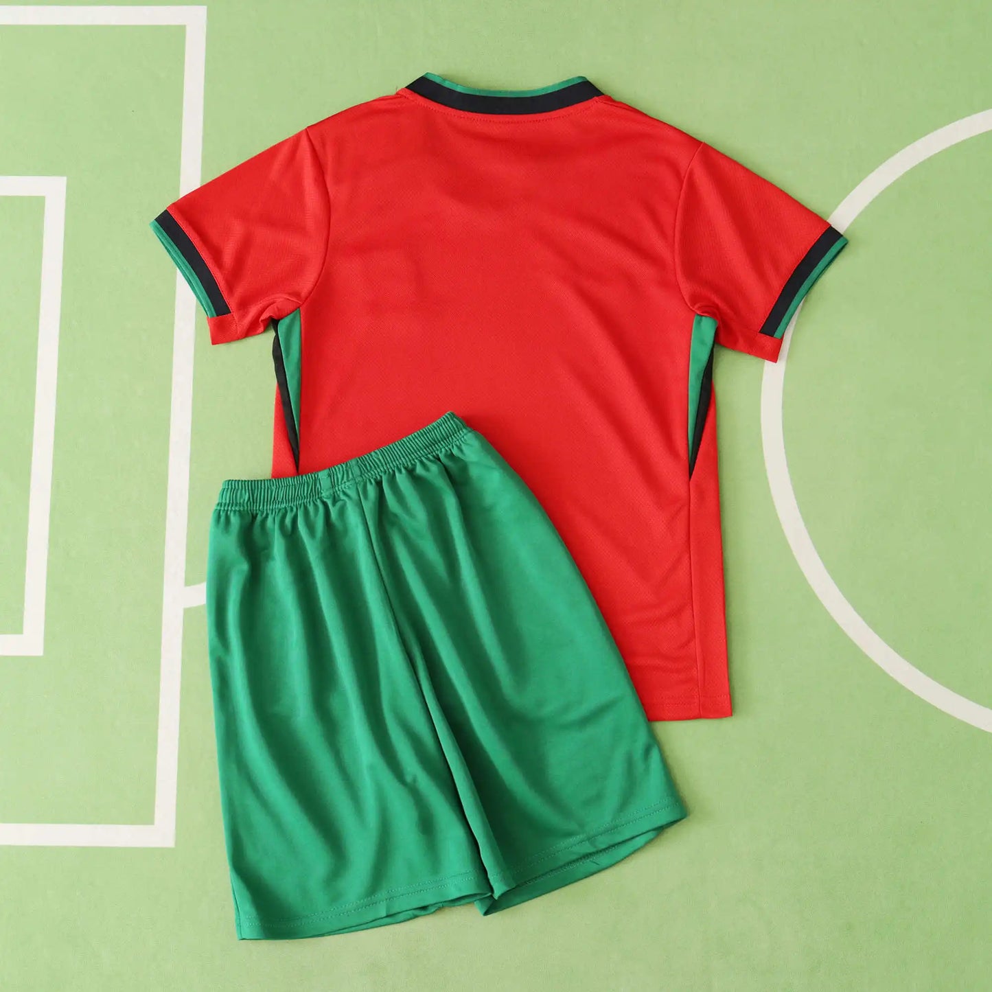 2024 season Portugal Home Kids kit Kindertrikot Cocuk formasi maillot enfant camiseta kindertrui