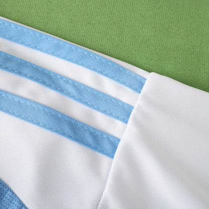 Lionel Messi Argentinien Home Kids Kit Kindertrikot Maillot Enfant Kindertrui (Alter 3-13)