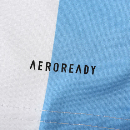 Lionel Messi Argentinien Home Kids Kit Kindertrikot Maillot Enfant Kindertrui (Alter 3-13)