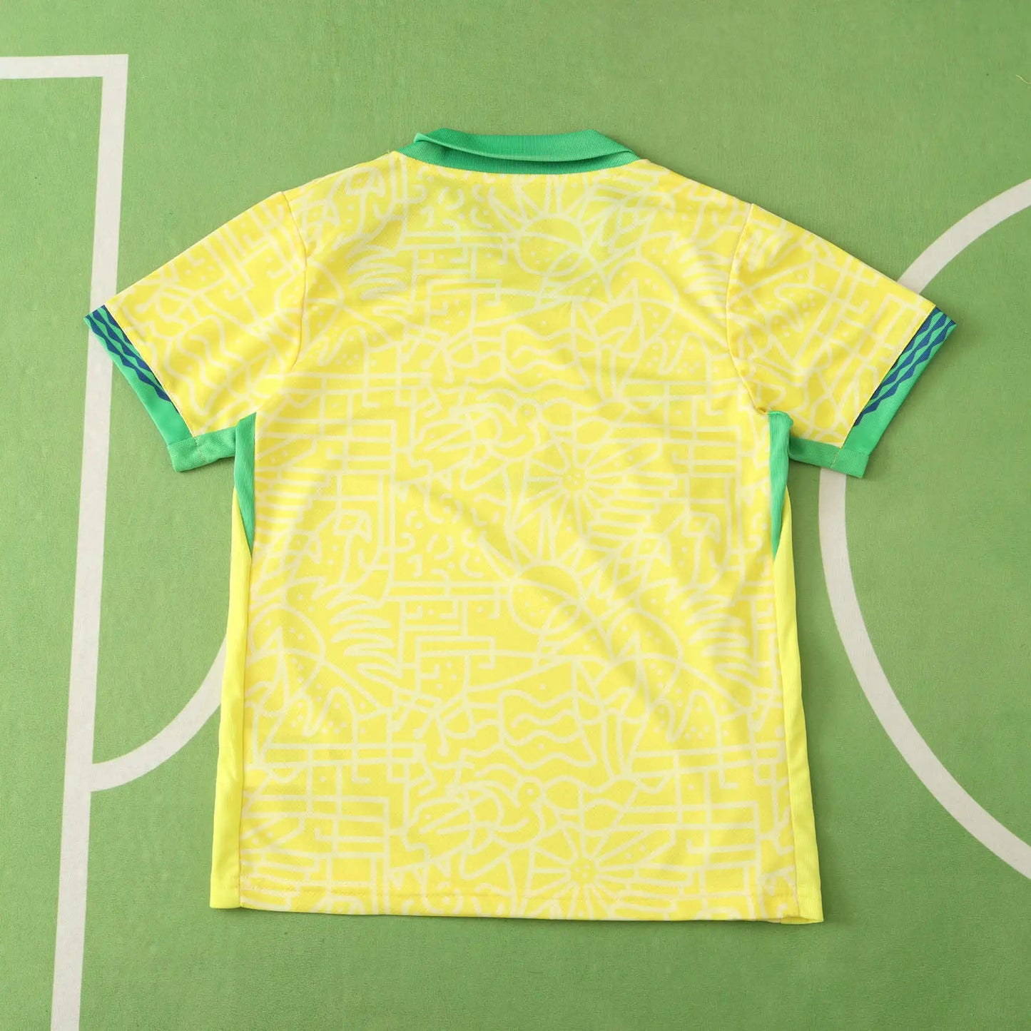 Brazil Copa America 2024 season away Kids kit Kindertrikot Cocuk formasi maillot enfant camiseta kindertrui