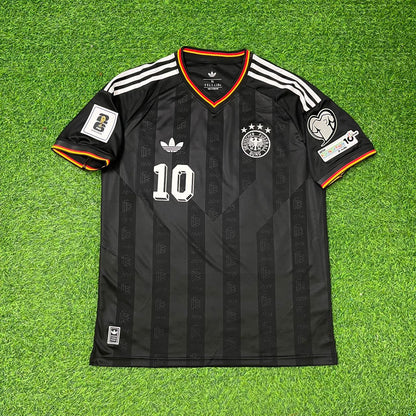 Jamal Musiala 10# Germany 2026 World Cup Black Style Football Jersey Trikot