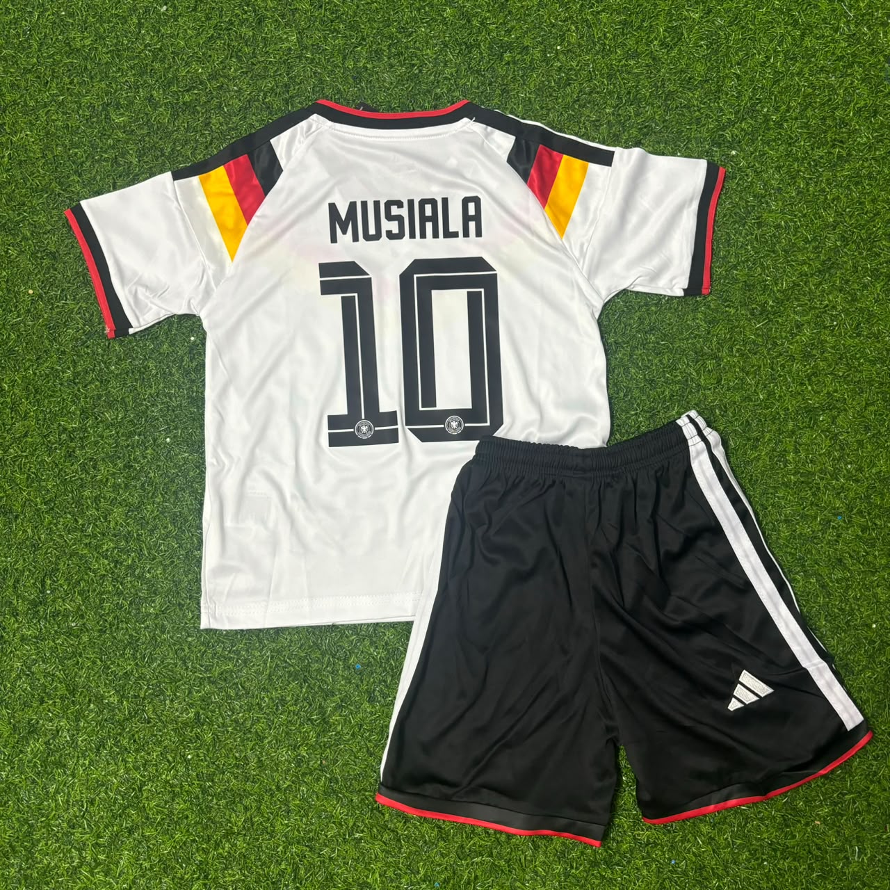 Jamal Musiala 10# Deutschland 2026 WM Kinder Heimtrikot