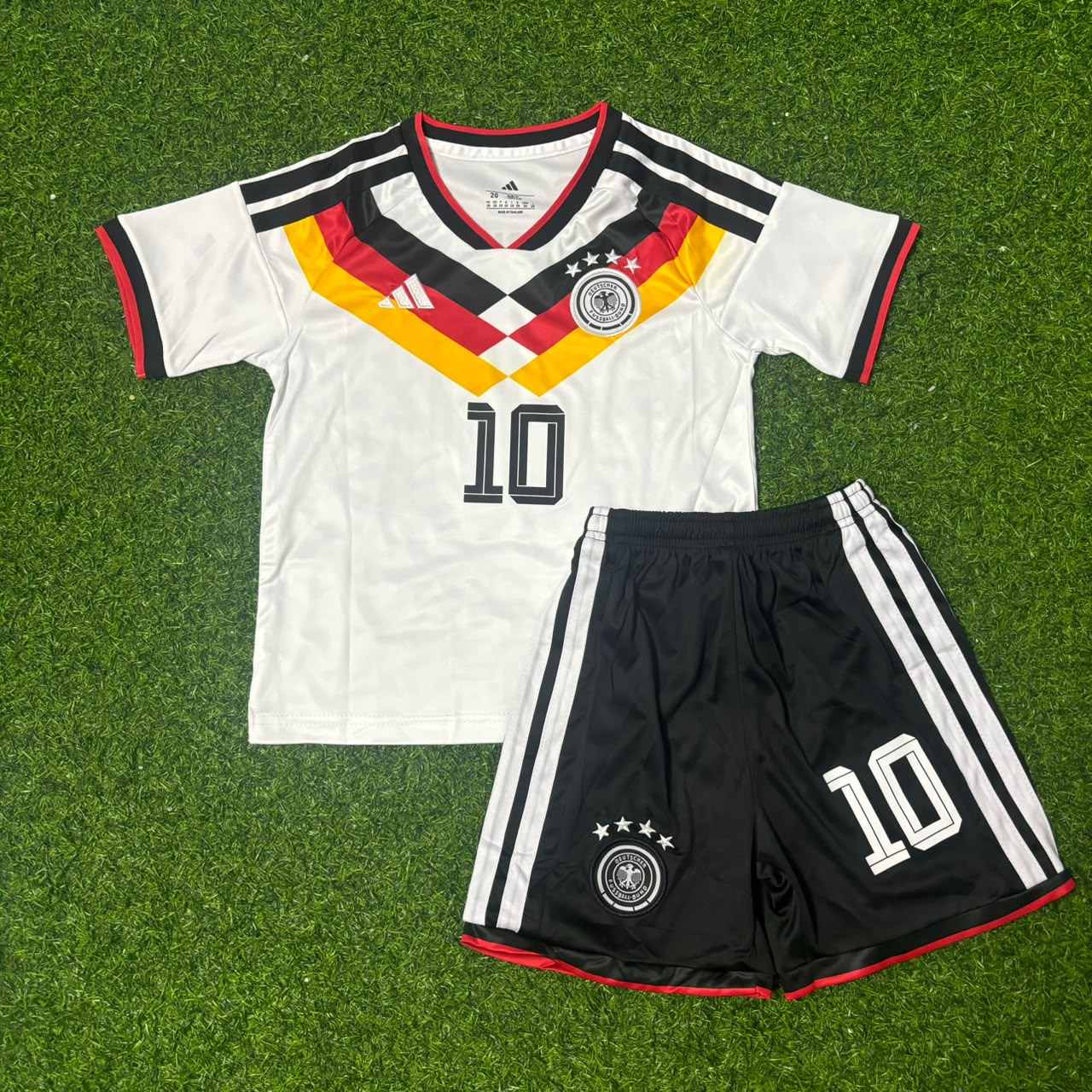 Jamal Musiala 10# Deutschland 2026 WM Kinder Heimtrikot