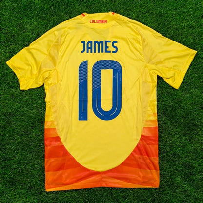 James Rodriguez Colombia Jersey Camiseta Trikot Maglia Soccer Shirt