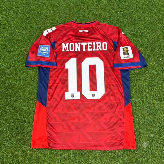 Jamiro Monteiro Cape Verde 2026 World Cup Football Jersey Shirt Trikot Maillot
