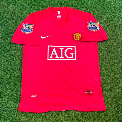 Ji-sung Park Manchester United 2007 2008 EPL Retro Red Jersey Trikot