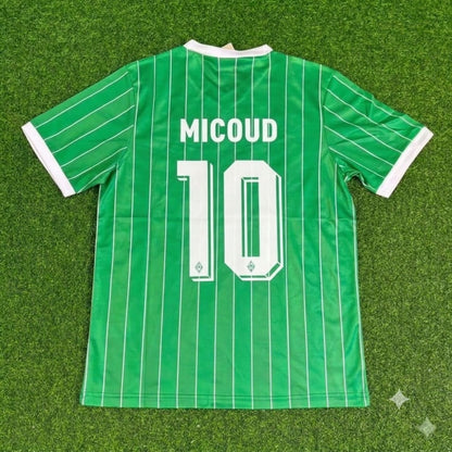 Johan Micoud Werder Bremen Commemorative Heim Retro Fußballtrikot