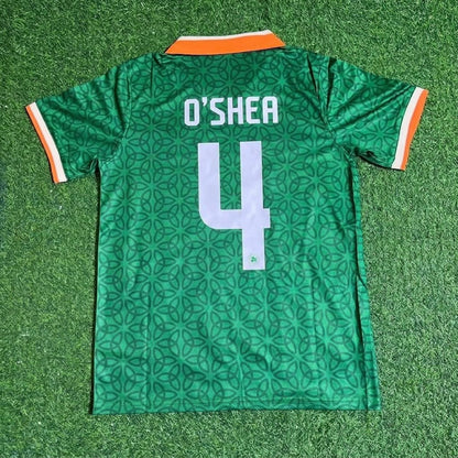 John O'Shea Ireland St.Patrick's Day Special Jersey Kit Soccer Trikot Maillot Maglia