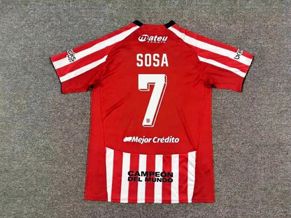 Jose Sosa Club Estudiantes de la Plata 2027 New Season Home Retro Jersey Trikot Soccer Shirt