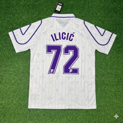 Josip Ilicic Fiorentina White Retro Football Jersey