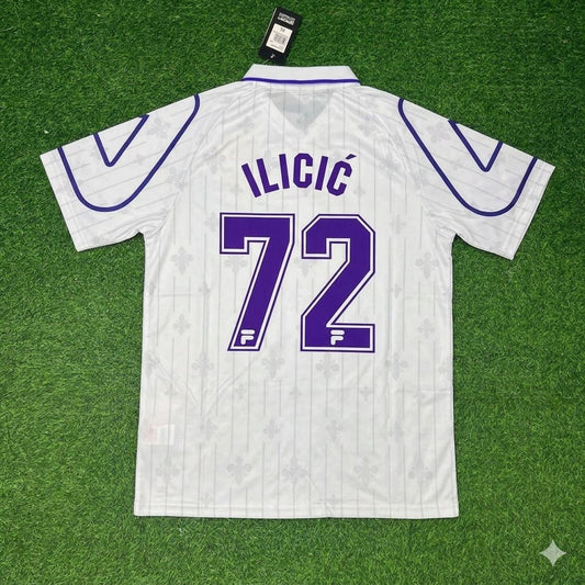 Josip Ilicic Fiorentina White Retro Football Jersey
