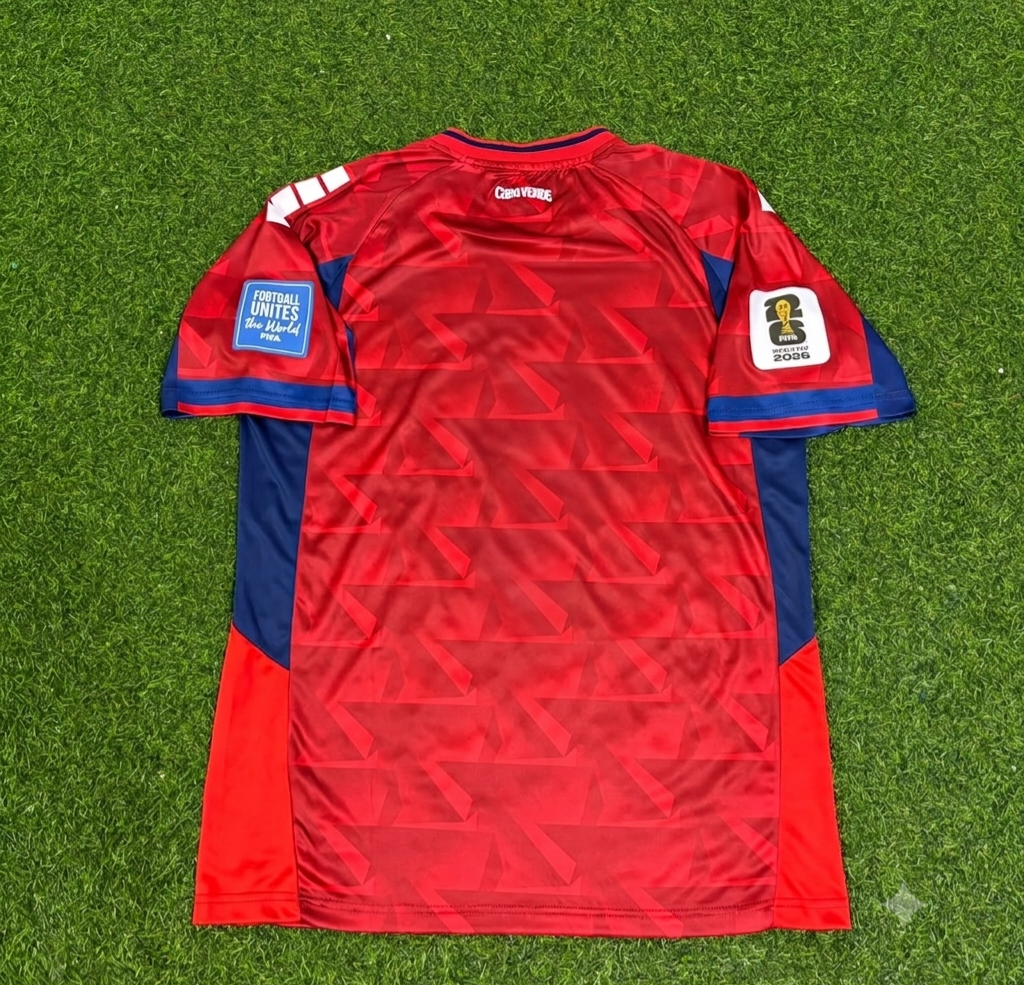 Cape Verde 2026 World Cup Red Football Jersey Shirt Trikot Maillot