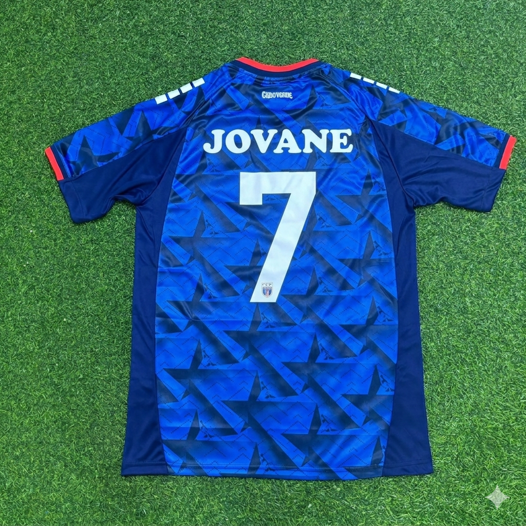 Jovane Cabral Cape Verde World Cup 2026 Home Football Jersey Shirt Trikot Maillot