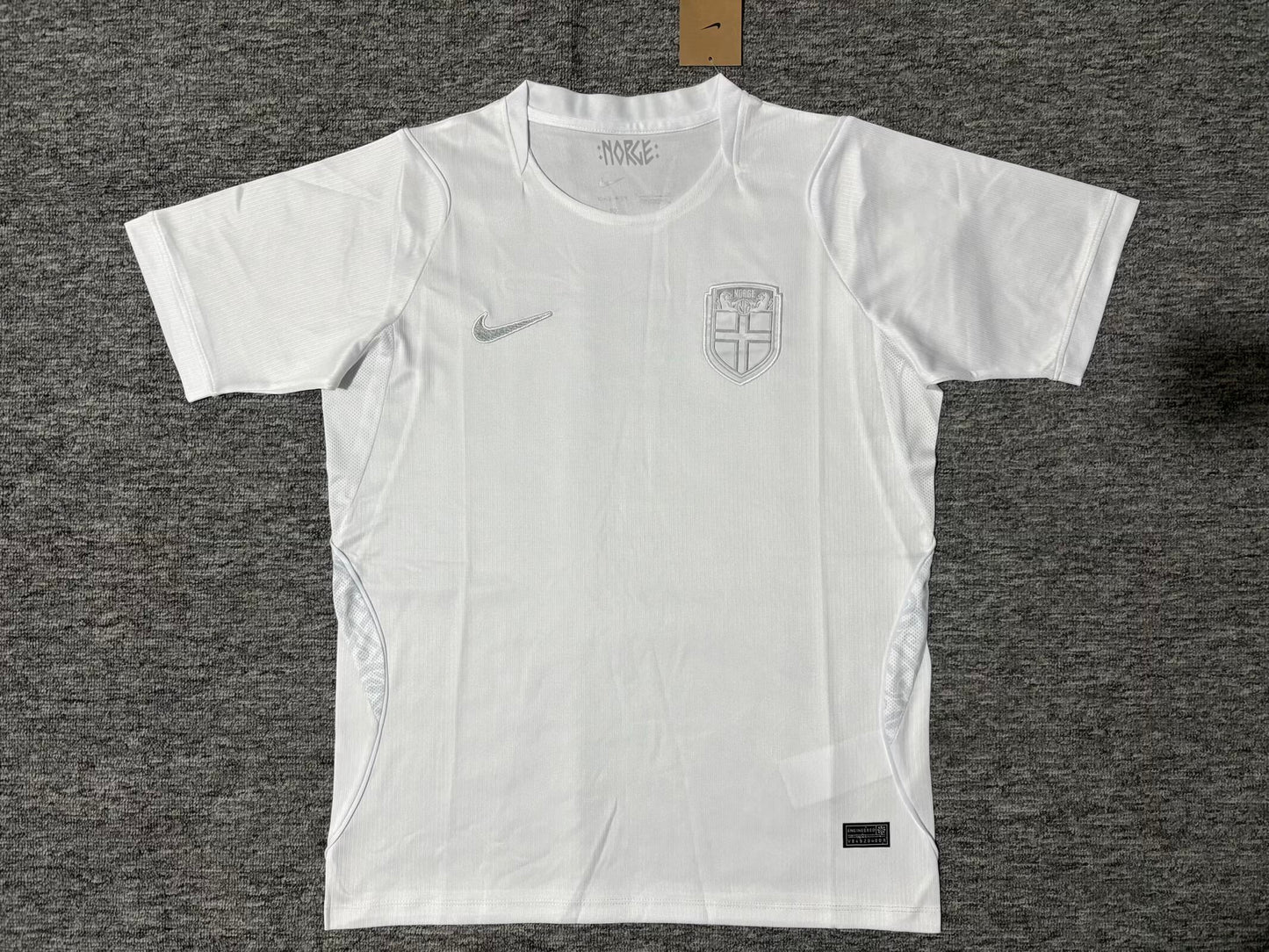 Norway 2026 World Cup White Away Football Jersey