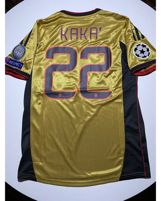 Kaká Leite Milan Weißes Retro-Fußballtrikot