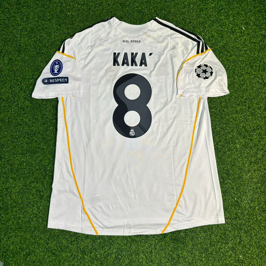 Kaka Leite Real Madrid 2009 2010 Retro Jersey Soccer Shirt Trikot