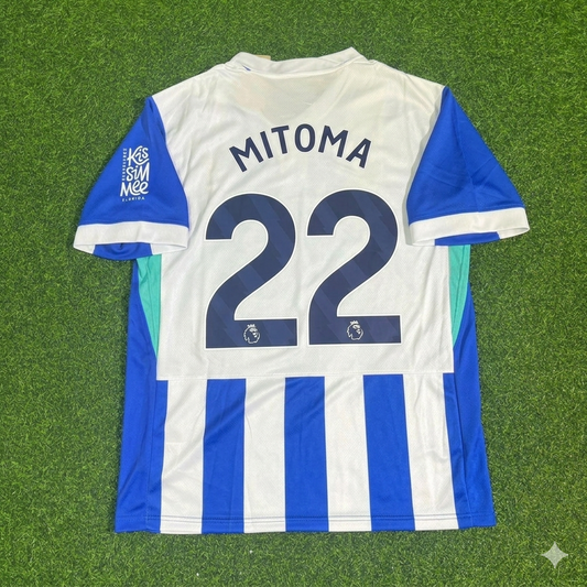 Kaoru Mitoma #22 Brighton 2026 New Season Football Jersey