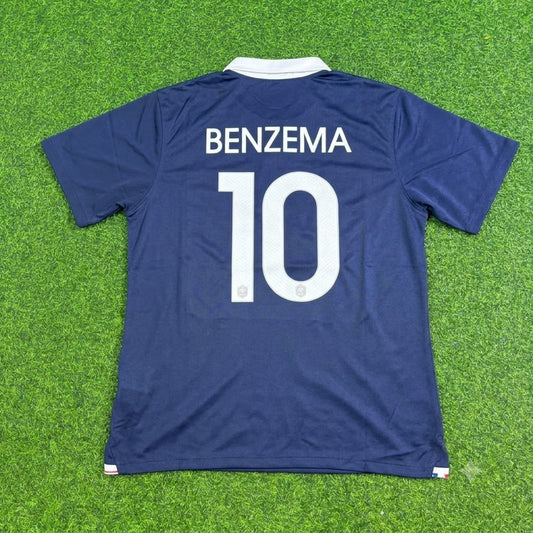 Karim Benzema #10 France 2014 World Cup Football Jersey
