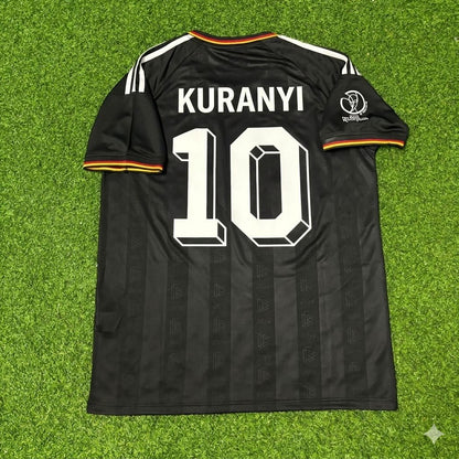 Kevin Kuranyi Germany 2002 World Cup Black Special Retro Football Jersey