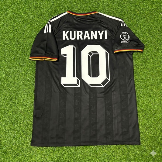 Kevin Kuranyi Germany 2002 World Cup Black Special Retro Football Jersey