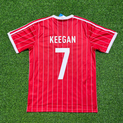 Kevin Keegan Hamburger SV Rotes Heimtrikot Retro Fußballtrikot