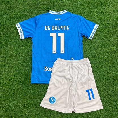 Kevin de Bruyne – Maillot domicile bleu de Naples – | Maillot enfant | Maillot