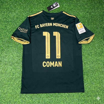 Kingsley Coman Bayern Munich 2021-2022 Oktoberfest Green Special Edition Football Jersey